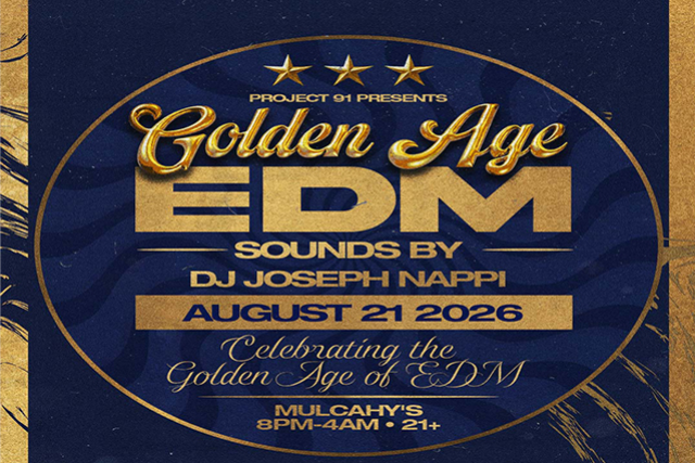 Golden Age EDM at Mulcahy’s – Wantagh, NY
