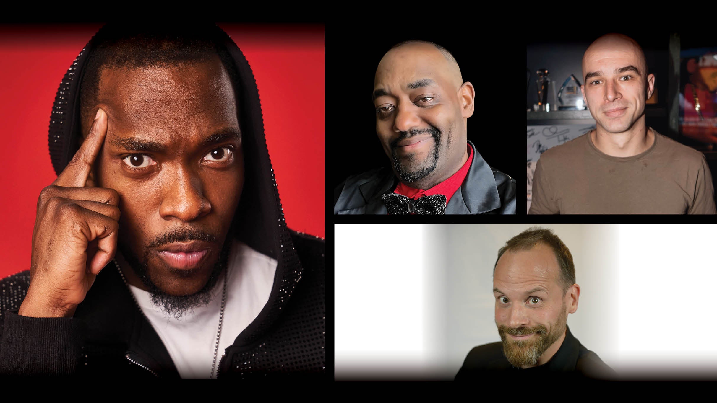 Jay Pharoah, Dewayne Hill, Vinnie Masteghin. Hosted by Alex Just at Access at Aliante Casino & Hotel – North Las Vegas, NV