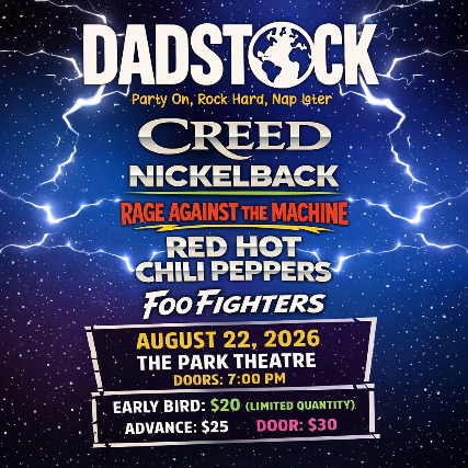 Dadstock 2026 at The Park Theatre – Winnipeg, Canada