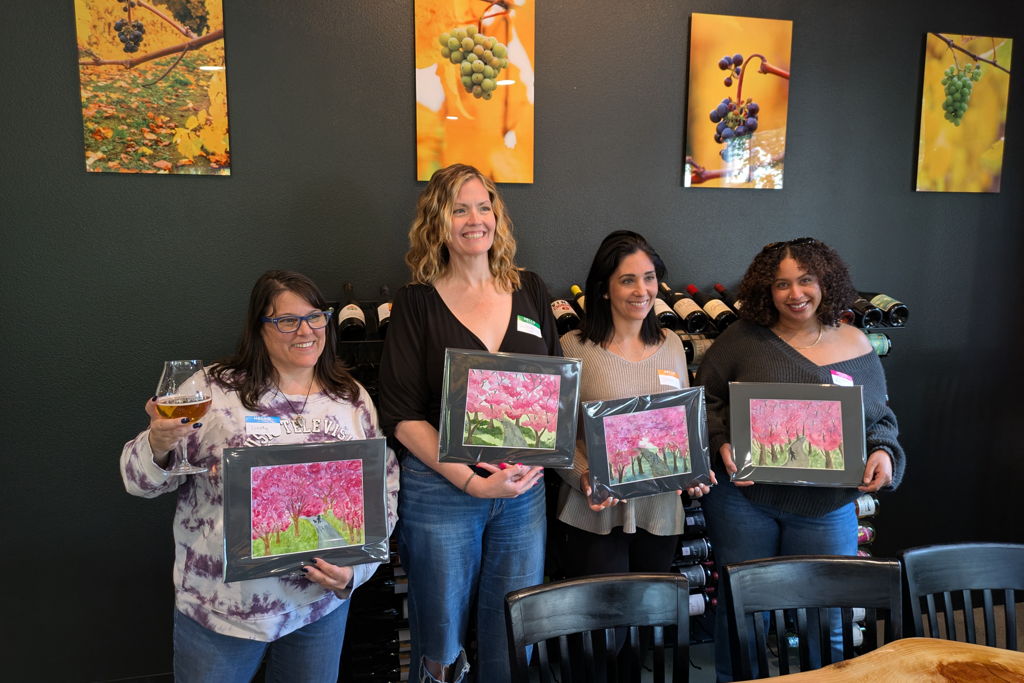 Watercolor Class in the Gardens Presented by Paint with Magenta at – Salem, OR