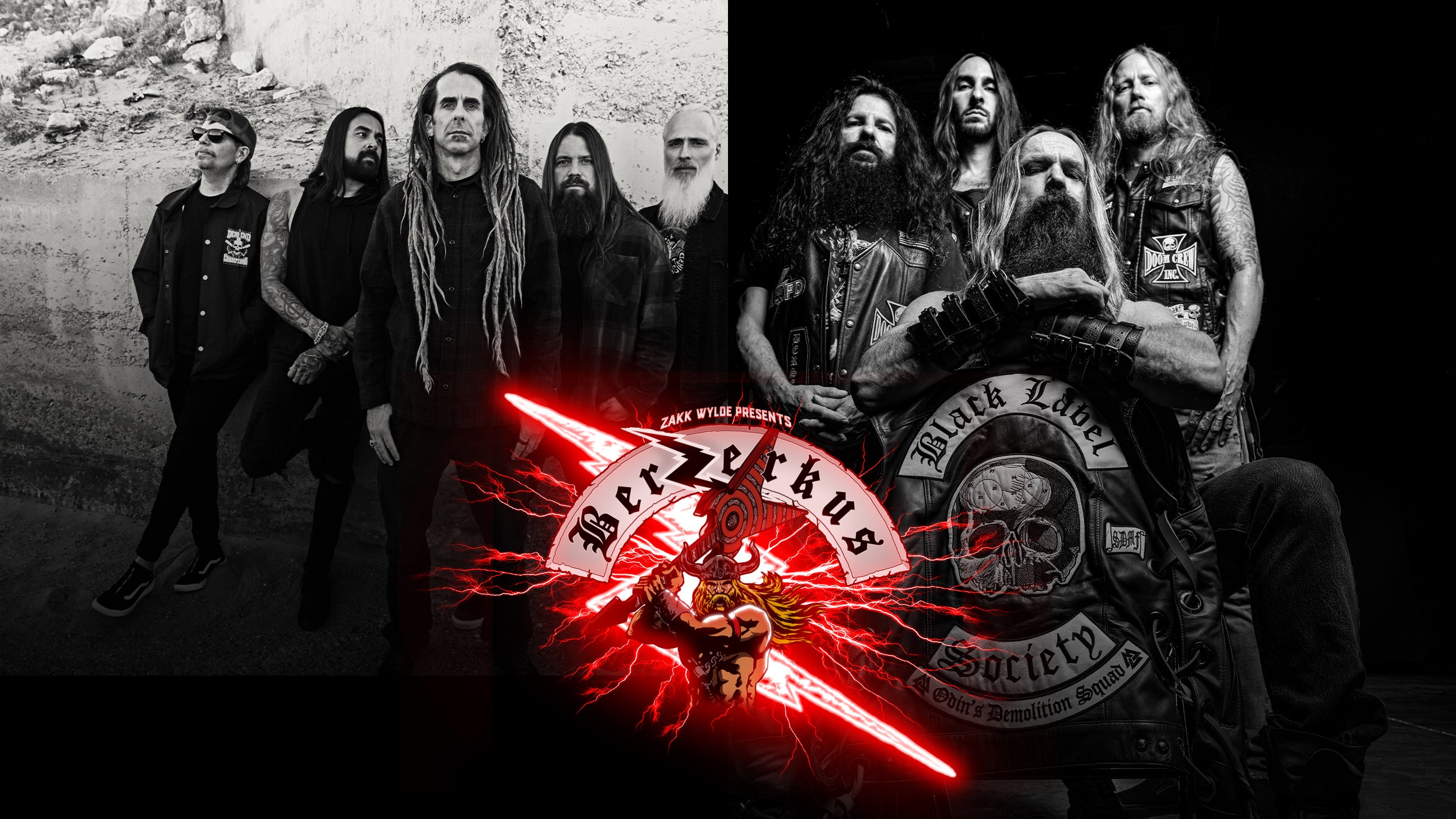 Berzerkus ft Lamb of God, Black Label Society, Down & more at The Pavilion at Montage Mountain – Scranton, PA