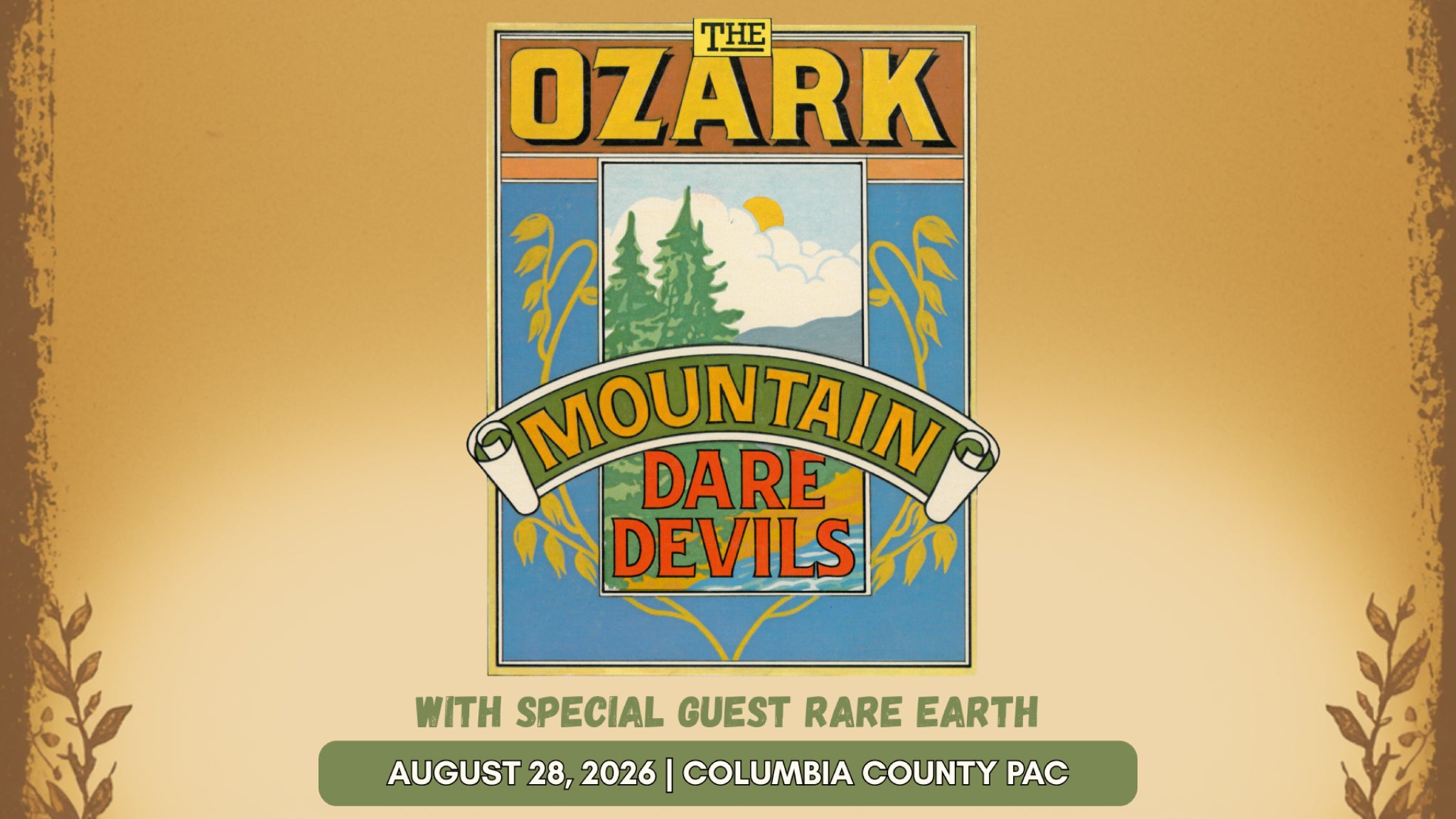 The Ozark Mountain Daredevils at Columbia County Performing Arts Center – Evans, GA