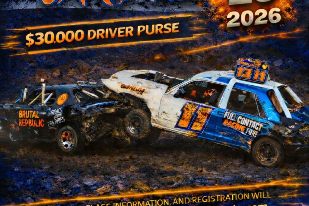 Demolition Derby – Parowan, UT at – Cedar City, UT