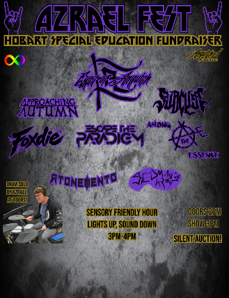 AZRAEL FEST (Special Education Fundraiser) at Hobart Art Theatre – Hobart, IN