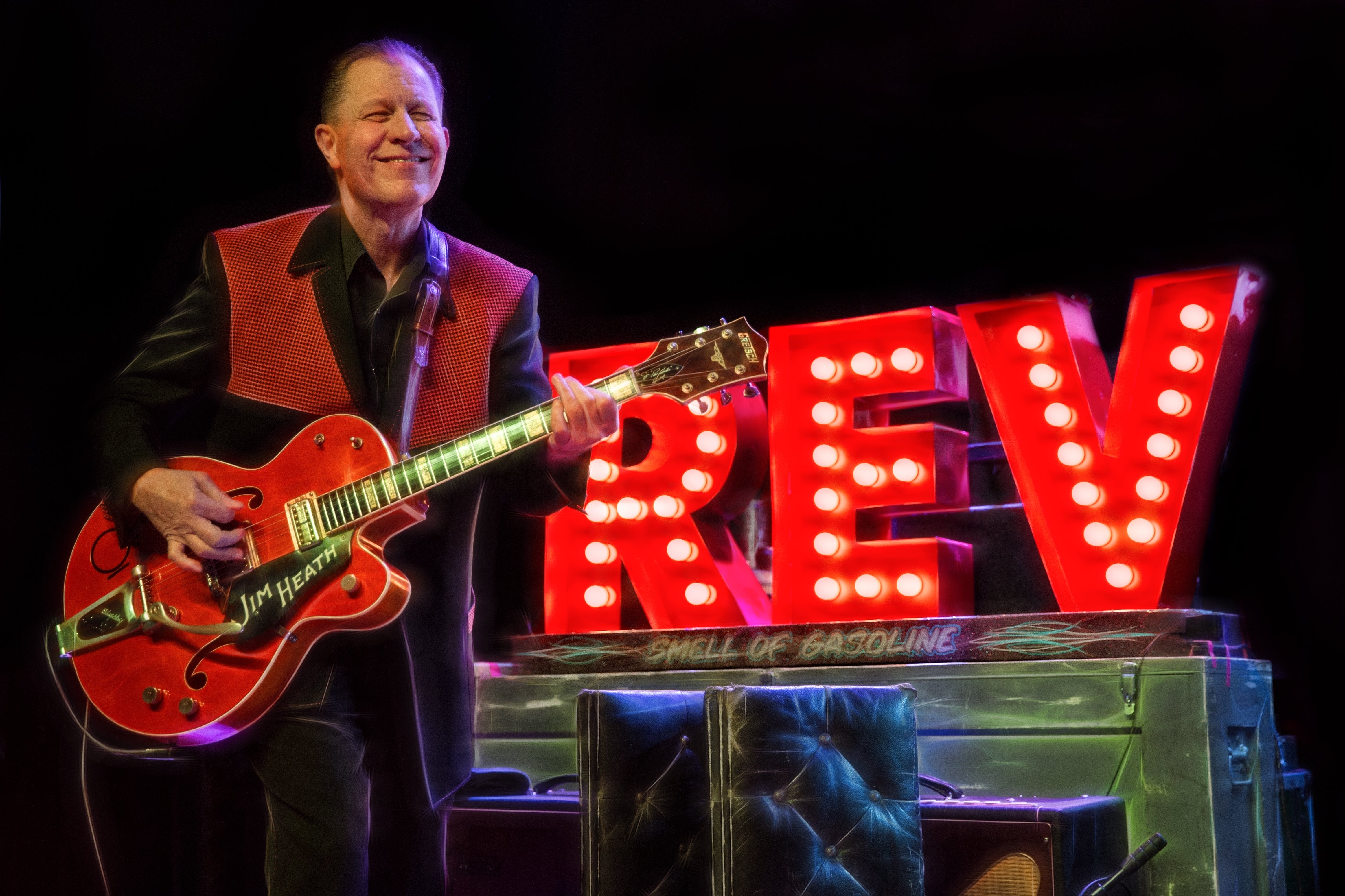 Reverend Horton Heat w/s/g Messer Chups at Middle Ages Music Hall – Syracuse, NY