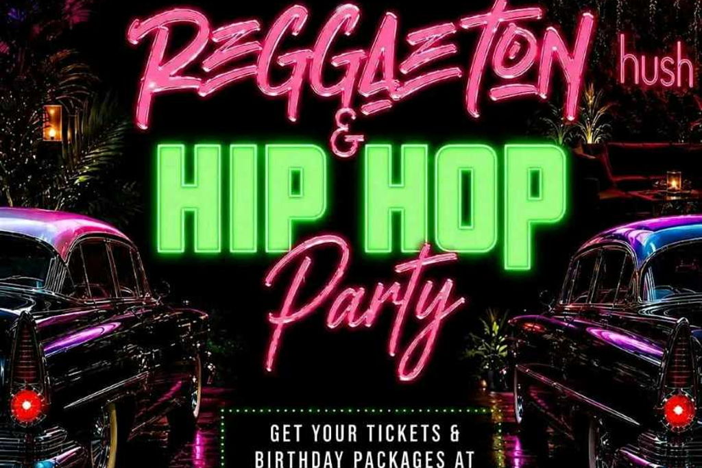 Reggaeton & Hip Hop Party NYC | Hush Lounge Garden Queens at – East New York, NY