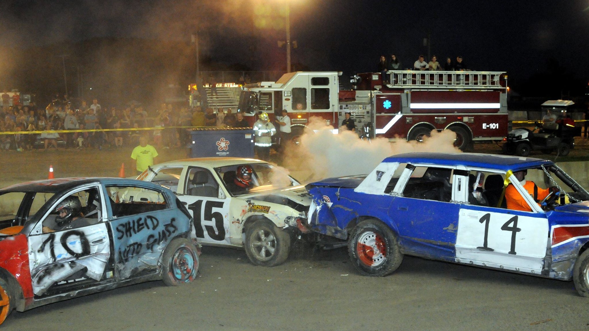 Demolition Derby at Canfield Fairgrounds – Canfield, OH