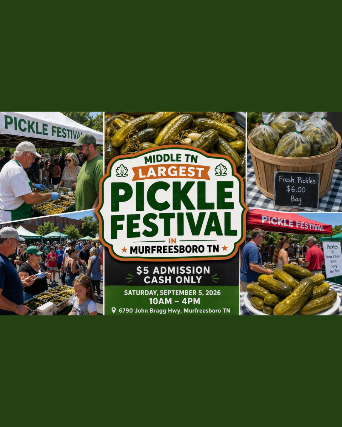 Pickle Festival at Hop Springs – Outdoors – Murfreesboro, TN