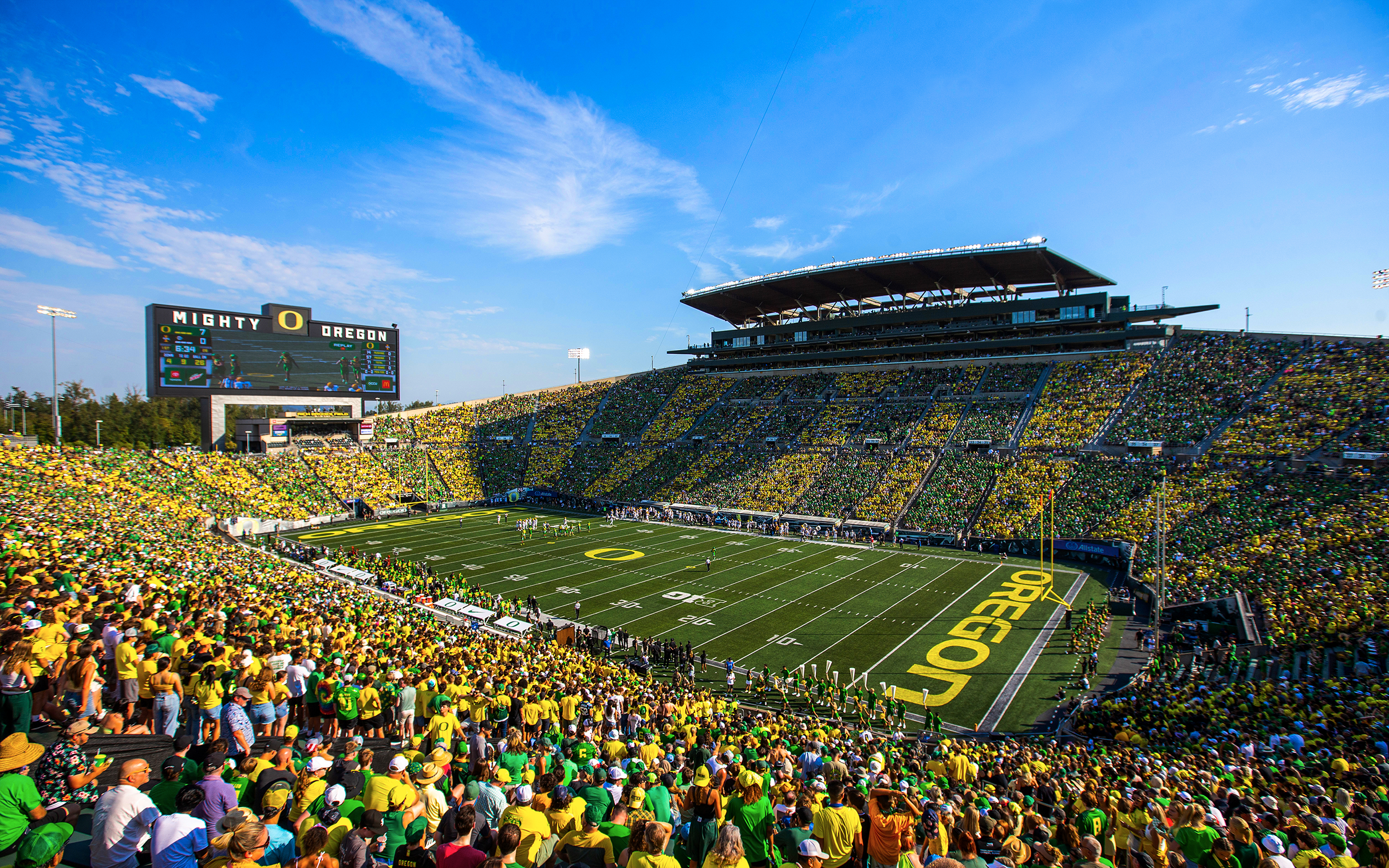 20206 Oregon Football Season Tickets at Autzen Stadium – Eugene, OR