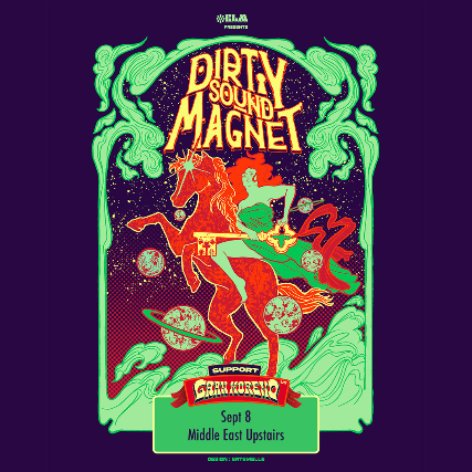 Grayskull Booking Presents : Dirty Sound Magnet, Gran Moreno at Middle East – Upstairs – Cambridge, MA