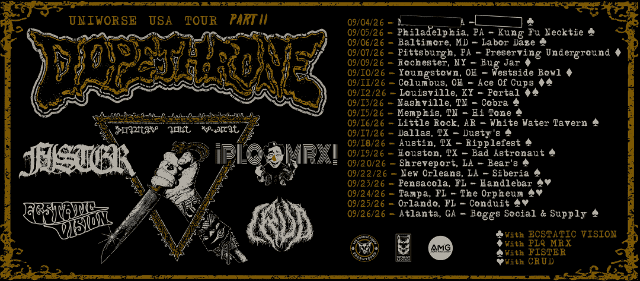 Dopethrone, Necrostalker at The Bug Jar – Rochester, NY