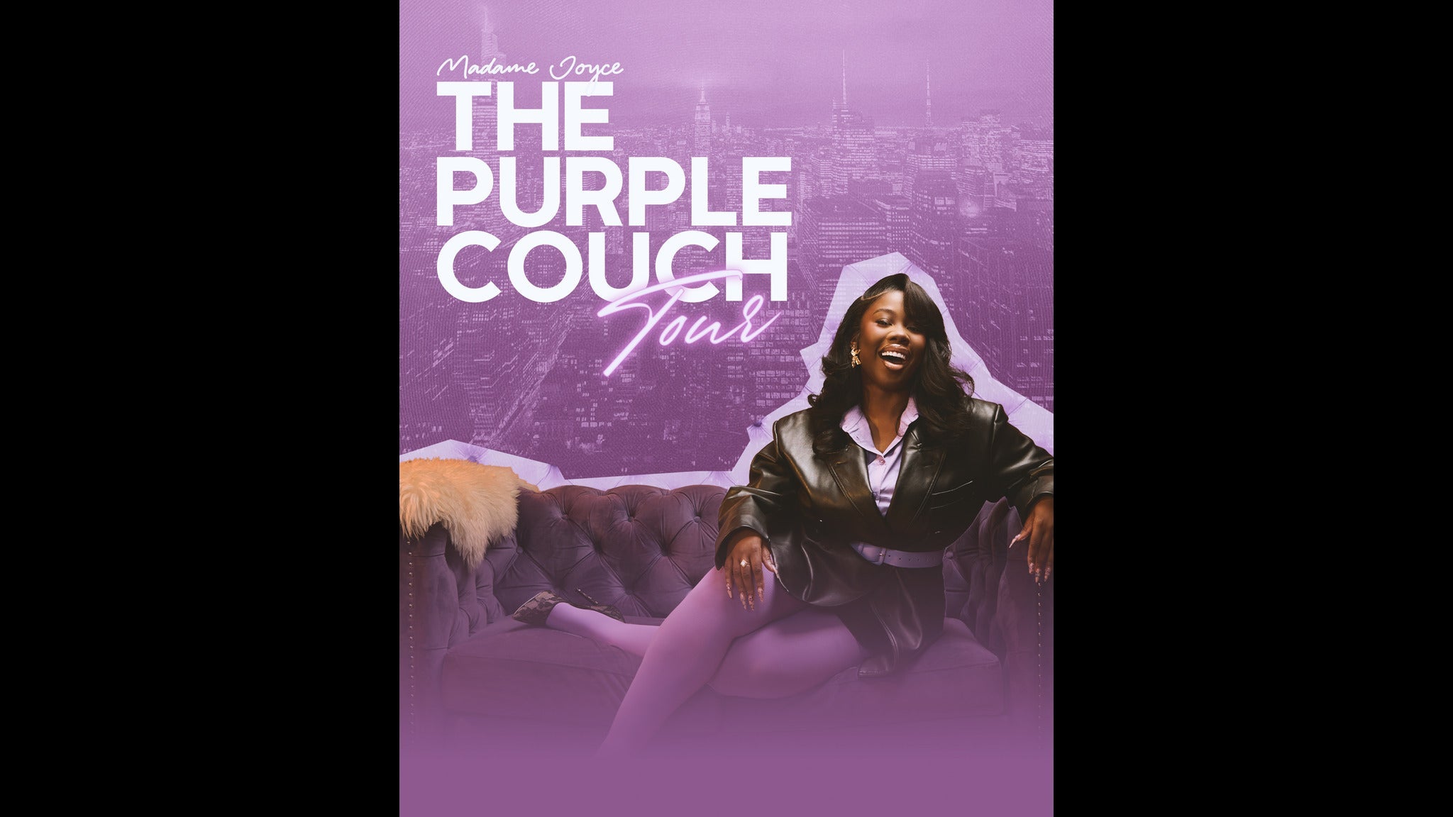 Madame Joyce: The Purple Couch Tour at The Bronze Peacock at House of Blues Houston – Houston, TX