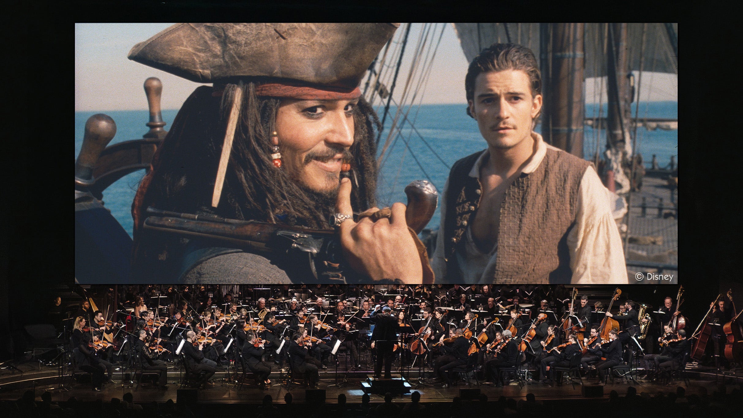 Pirates of the Caribbean: The Curse of the Black Pearl – In Concert at Northern Alberta Jubilee Auditorium – Edmonton, Canada