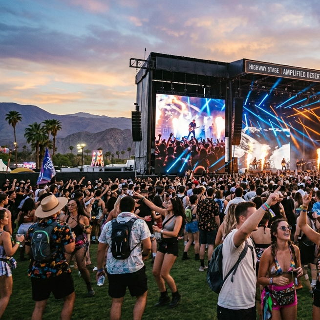 Amplified Desert Music Festival at – Indio, CA