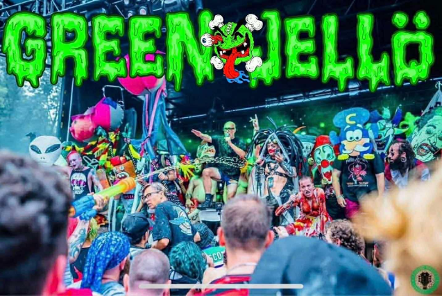 Green Jelly / Green Jello & Toxic Freaks & Radar Waves at Q Bar Darien – Darien, IL
