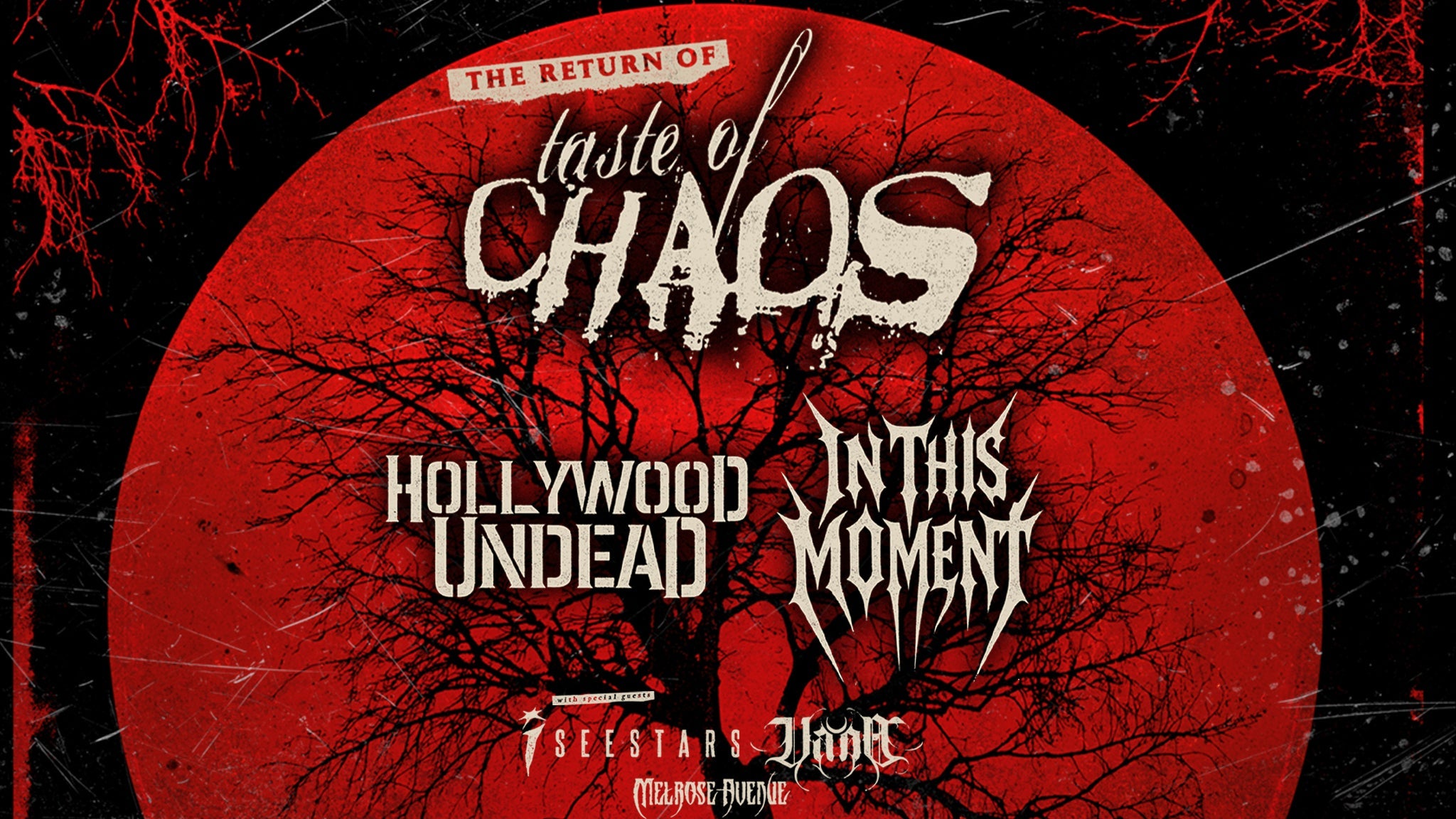 Taste Of Chaos at The Santander Arena – Reading, PA