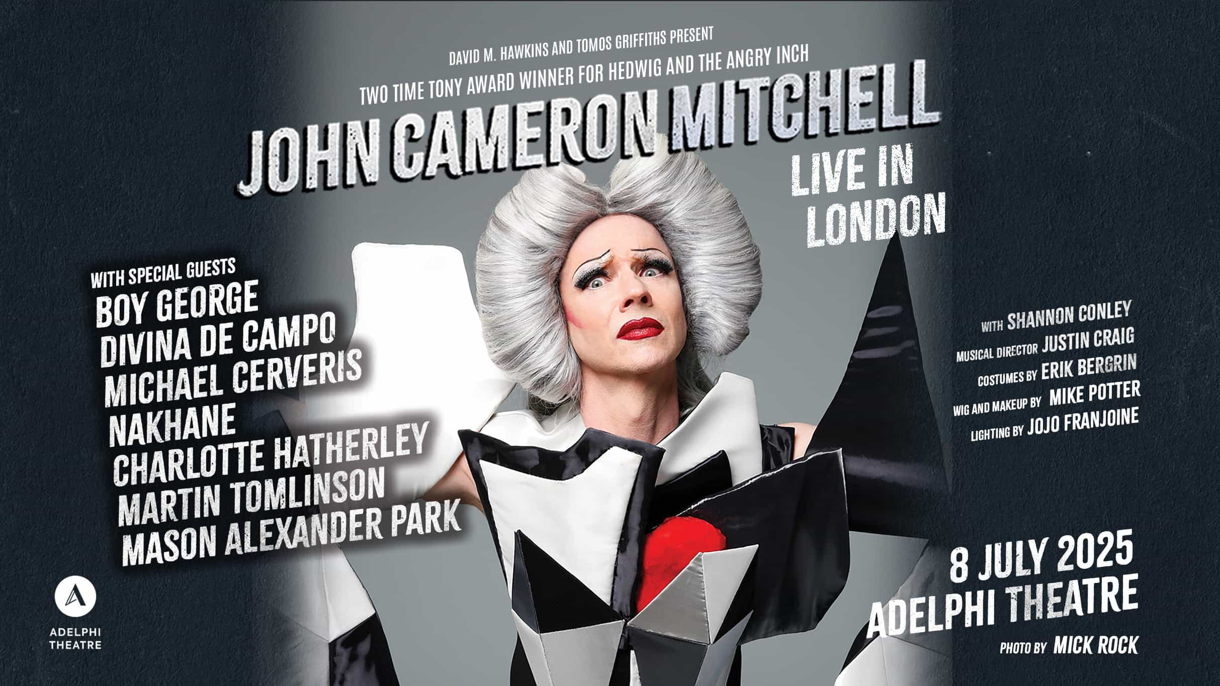 John Cameron Mitchell – Hedwig 25th Anniversary Movie Tour at Howard Theatre – Washington, DC