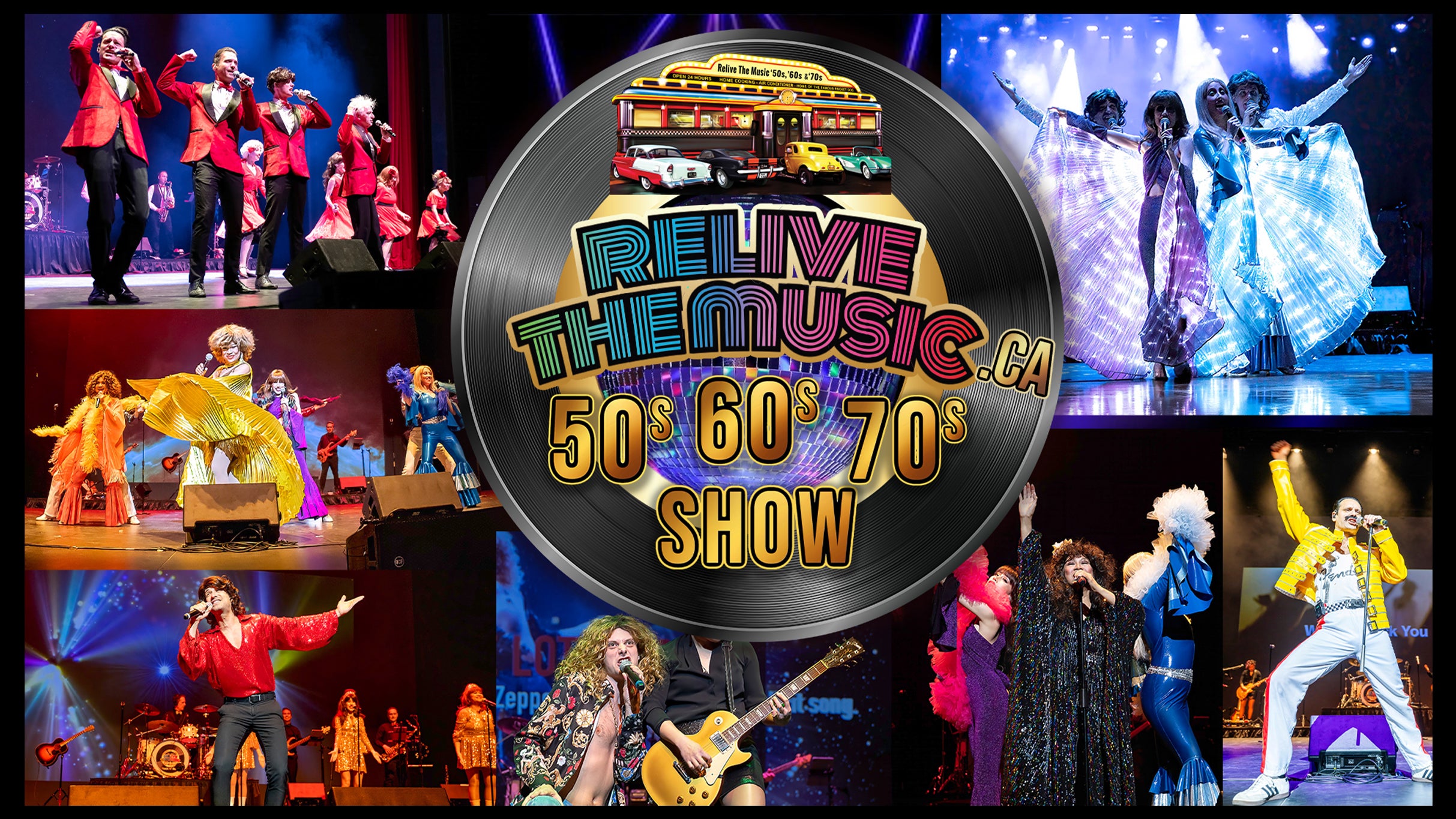 Relive The Music 50s 60s & 70s Show at Living Arts Centre Auditorium – Mississauga, ON
