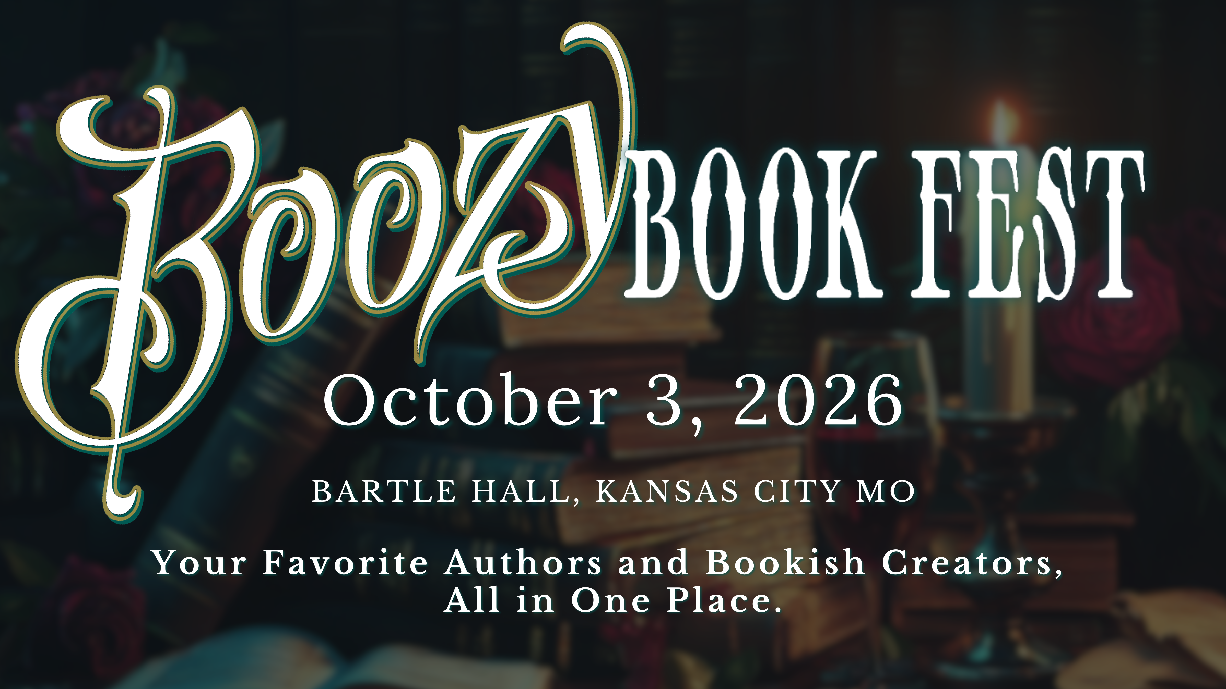 BOOZY BOOK FEST 2026 at Bartle Hall – Kansas City, MO