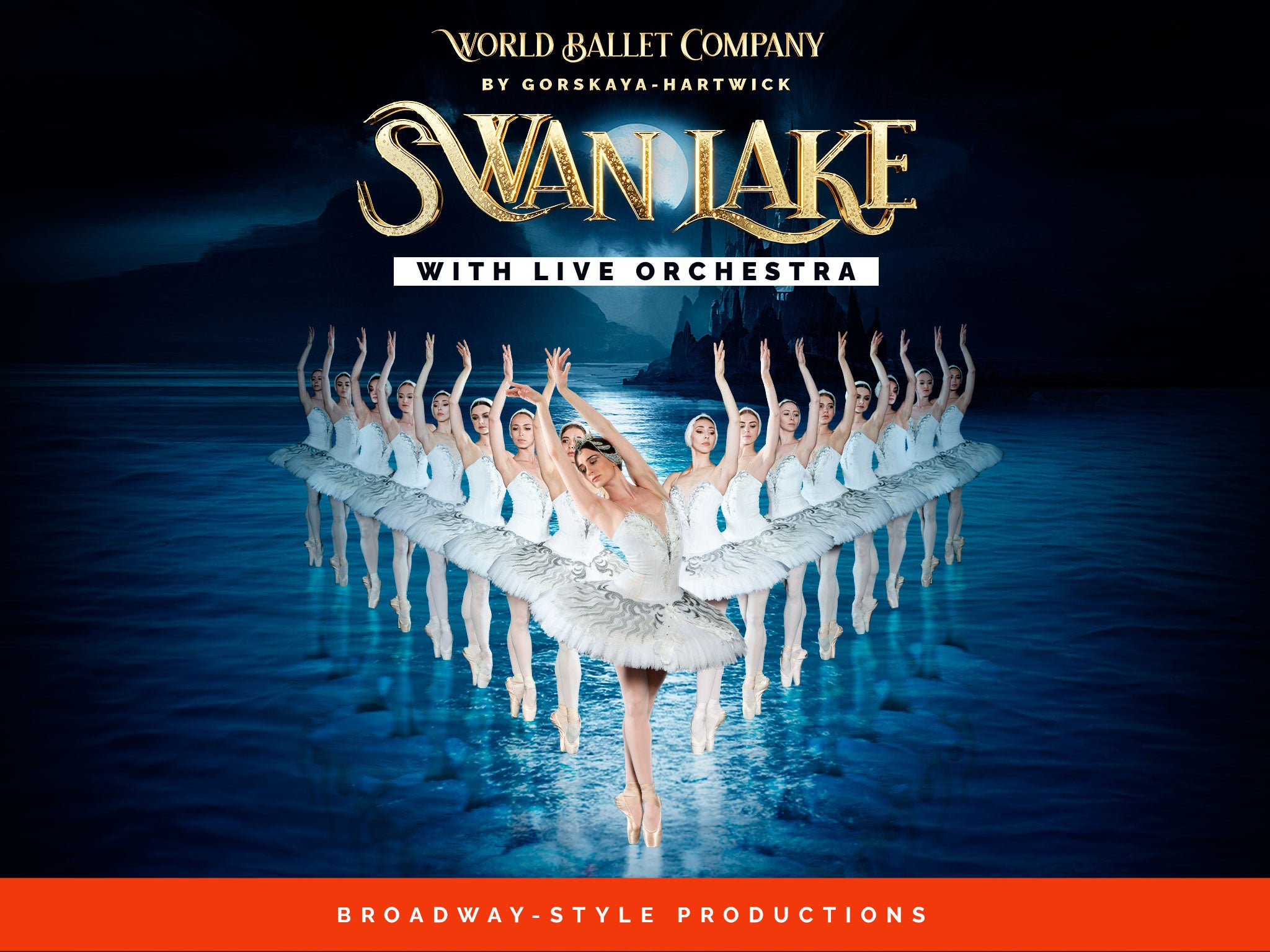 World Ballet Company: Swan Lake With A LIVE Orchestra at Adler Theatre – Davenport, IA