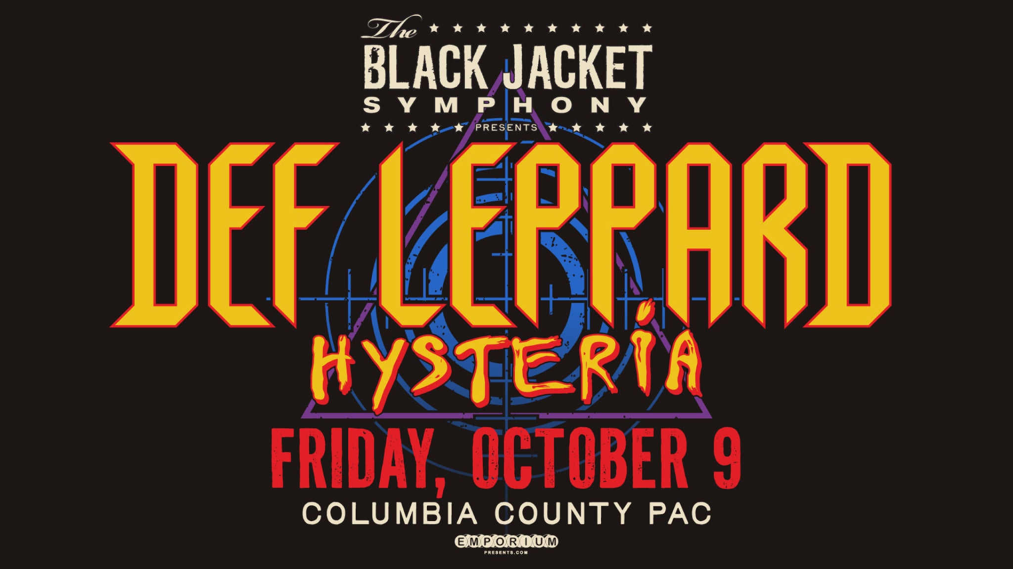 The Black Jacket Symphony Presents Def Leppard’s ‘Hysteria’ at Columbia County Performing Arts Center – Evans, GA
