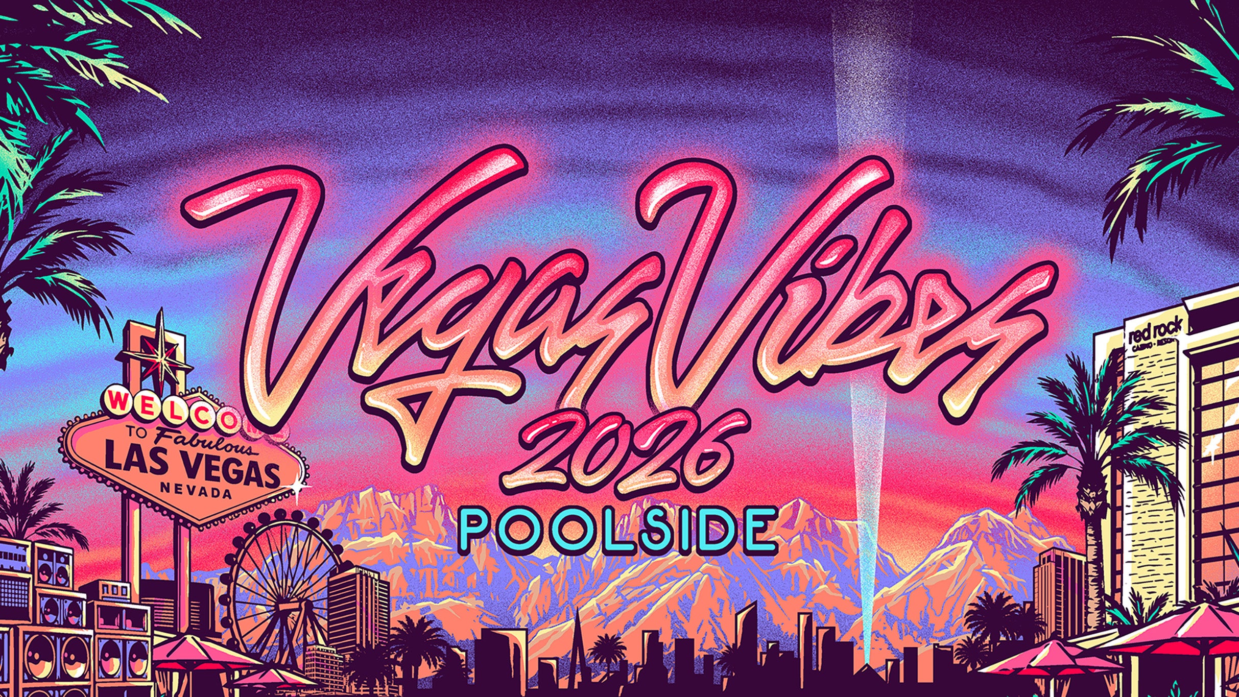 Vegas Vibes 2DAY Pass at The Sandbar at Red Rock Casino Resort & Spa – Las Vegas, NV