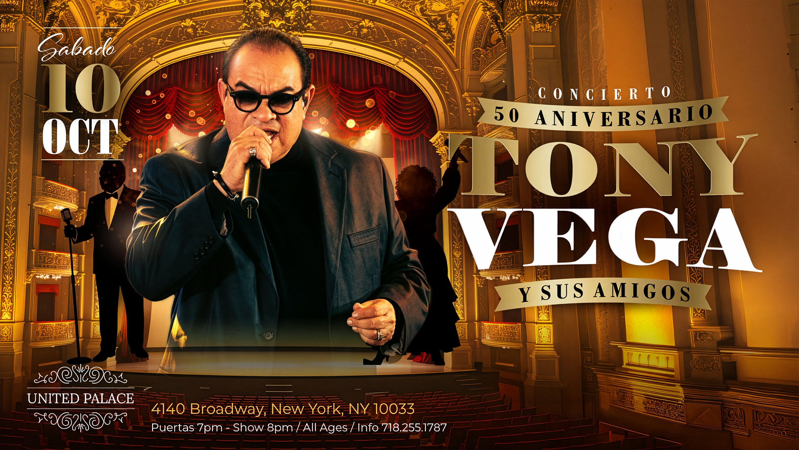 Tony Vega at United Palace – New York, NY
