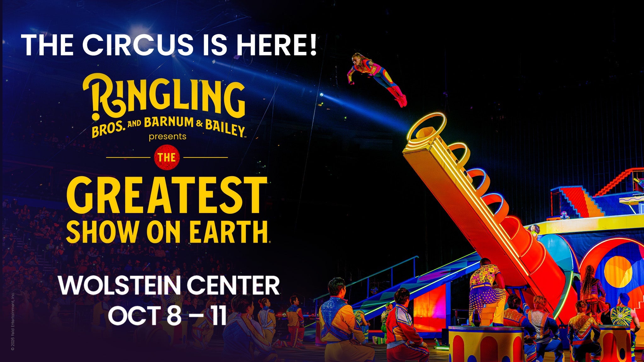 Ringling Bros. and Barnum & Bailey presents The Greatest Show On Earth at Wolstein Center at CSU – Cleveland, OH