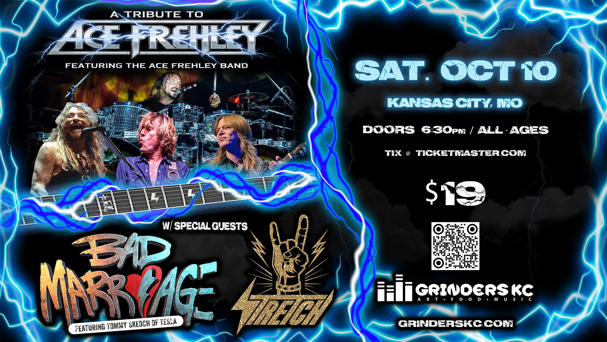 The Ace Frehley Band at Grinders KC – Kansas City, MO