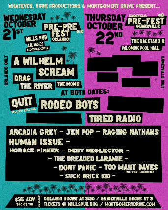 ORLANDO PRE-PRE-FEST #12 at Will’s Pub – Orlando, FL
