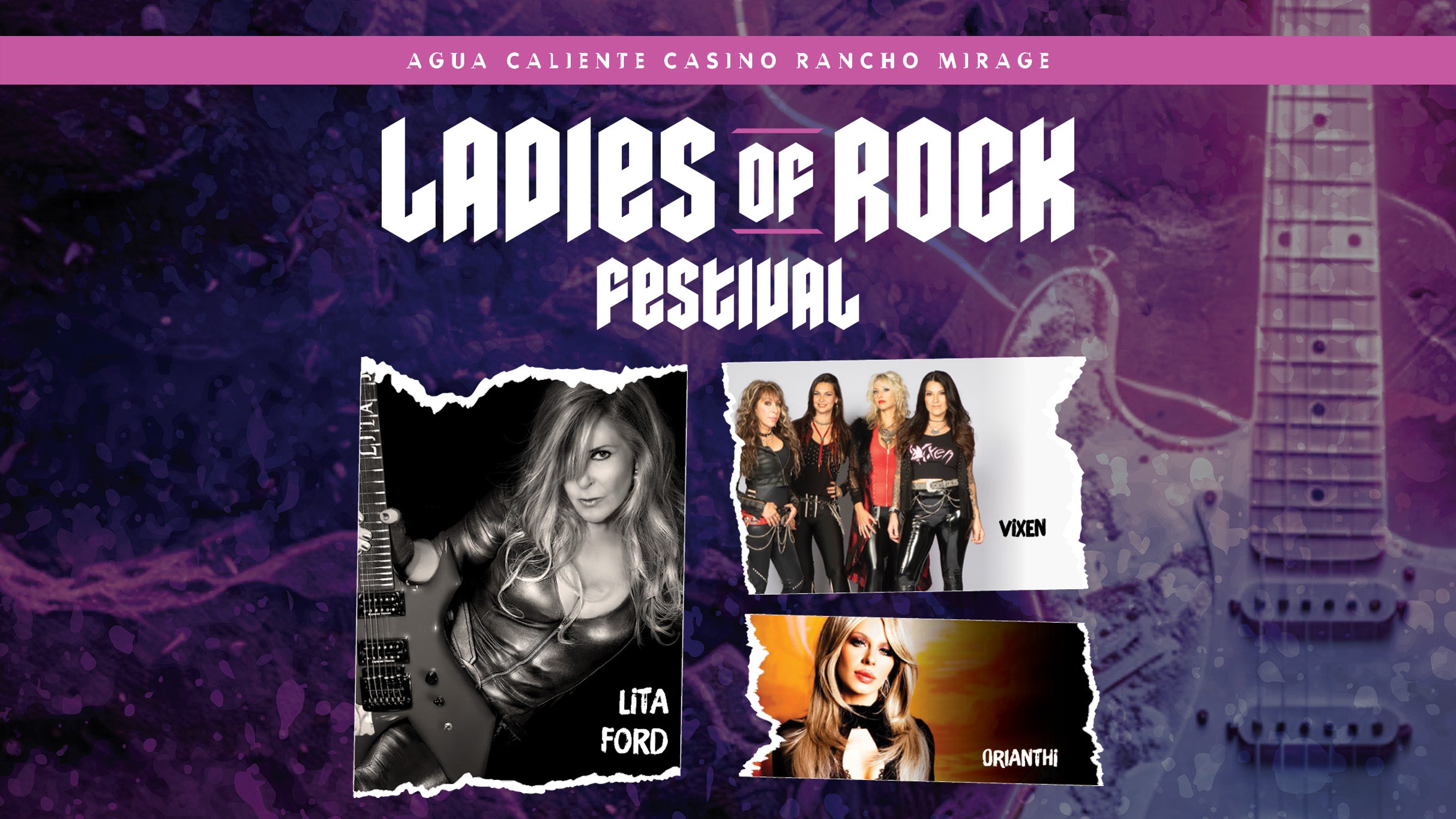 Ladies of Rock at The Show at Agua Caliente Casino Rancho Mirage – Rancho Mirage, CA
