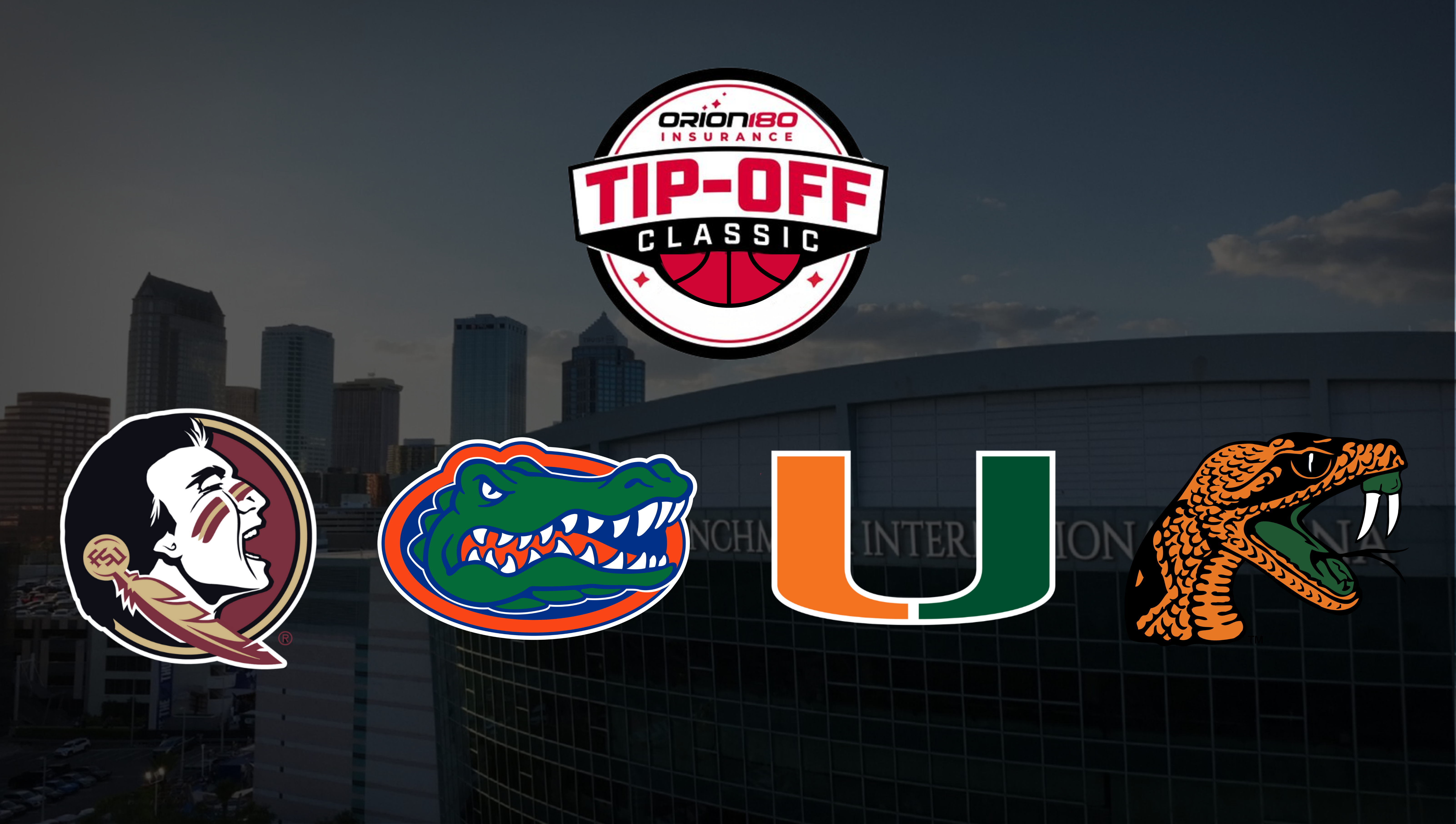 Orion180 Insurance Tip-off Classic at Benchmark International Arena – Tampa, FL