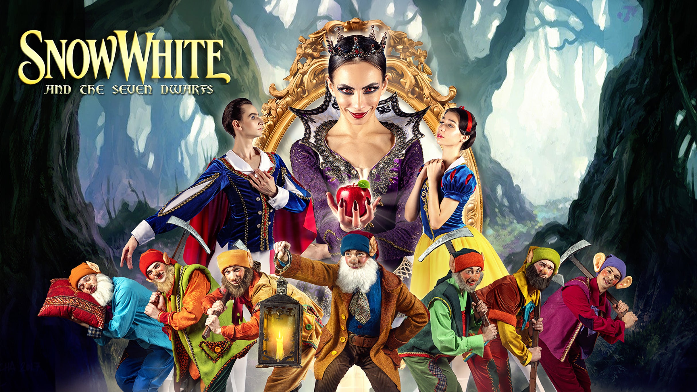 Snow White and the Seven Dwarfs by United European Ballet Company at Coronado Theatre – Rockford, IL