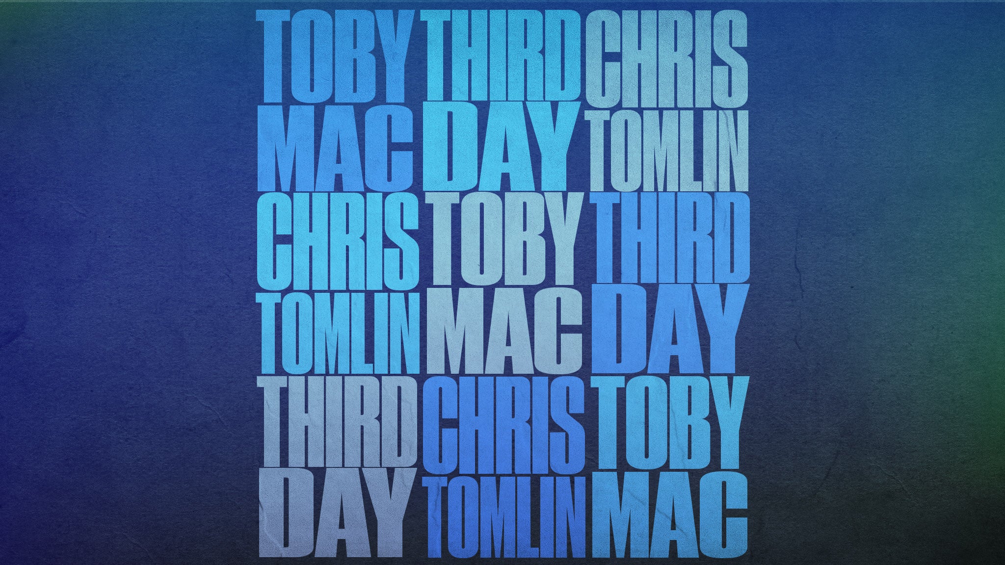 TOBYMAC, THIRD DAY, CHRIS TOMLIN at First Horizon Coliseum – Greensboro, NC