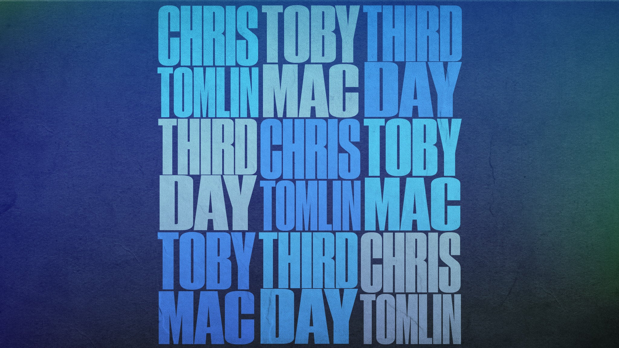 CHRIS TOMLIN, TOBYMAC, THIRD DAY at Cross Insurance Arena – Portland, ME