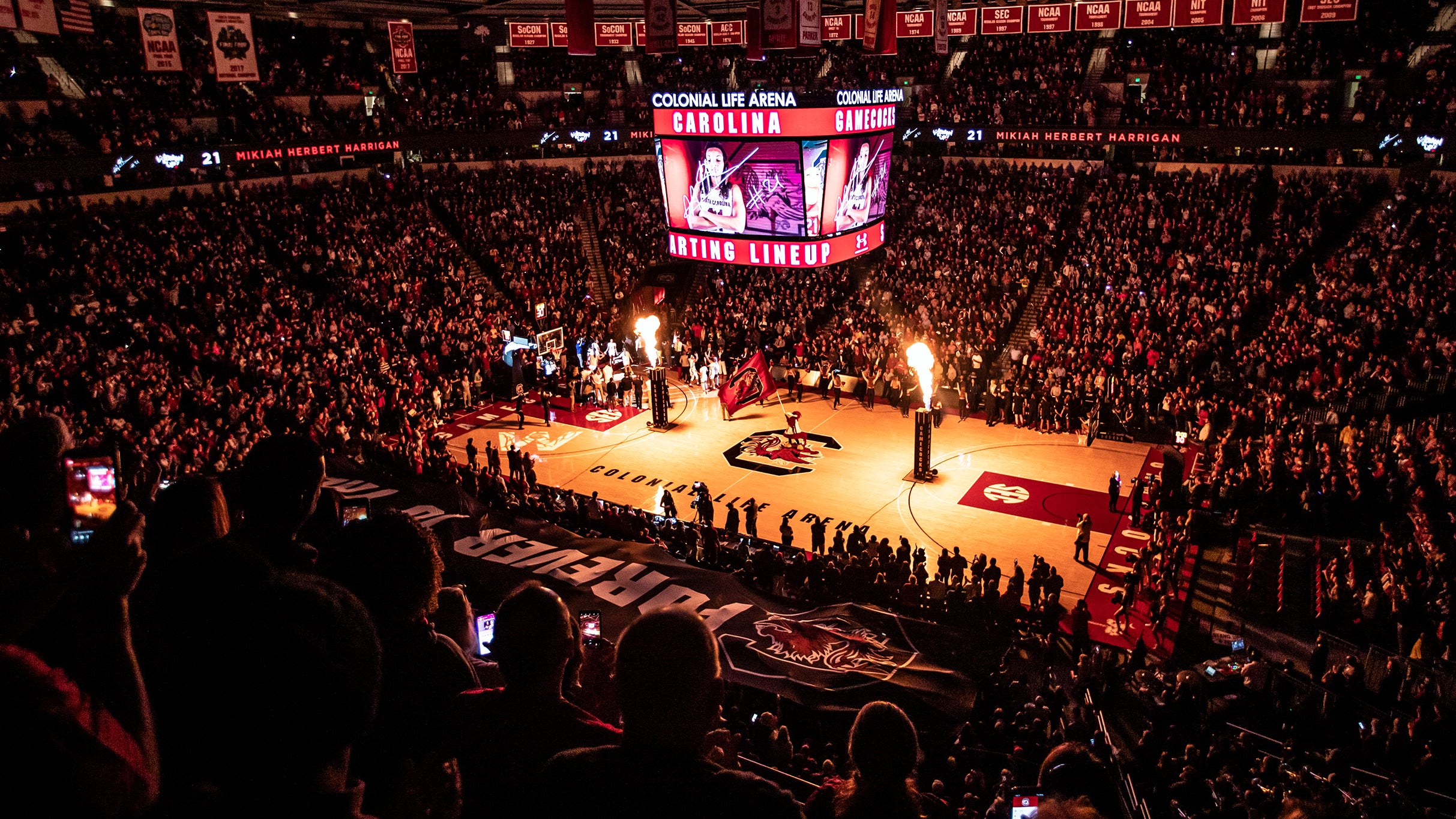 The Real SC: Univ. of Southern California vs. Univ. of South Carolina at Bon Secours Wellness Arena – Greenville, SC