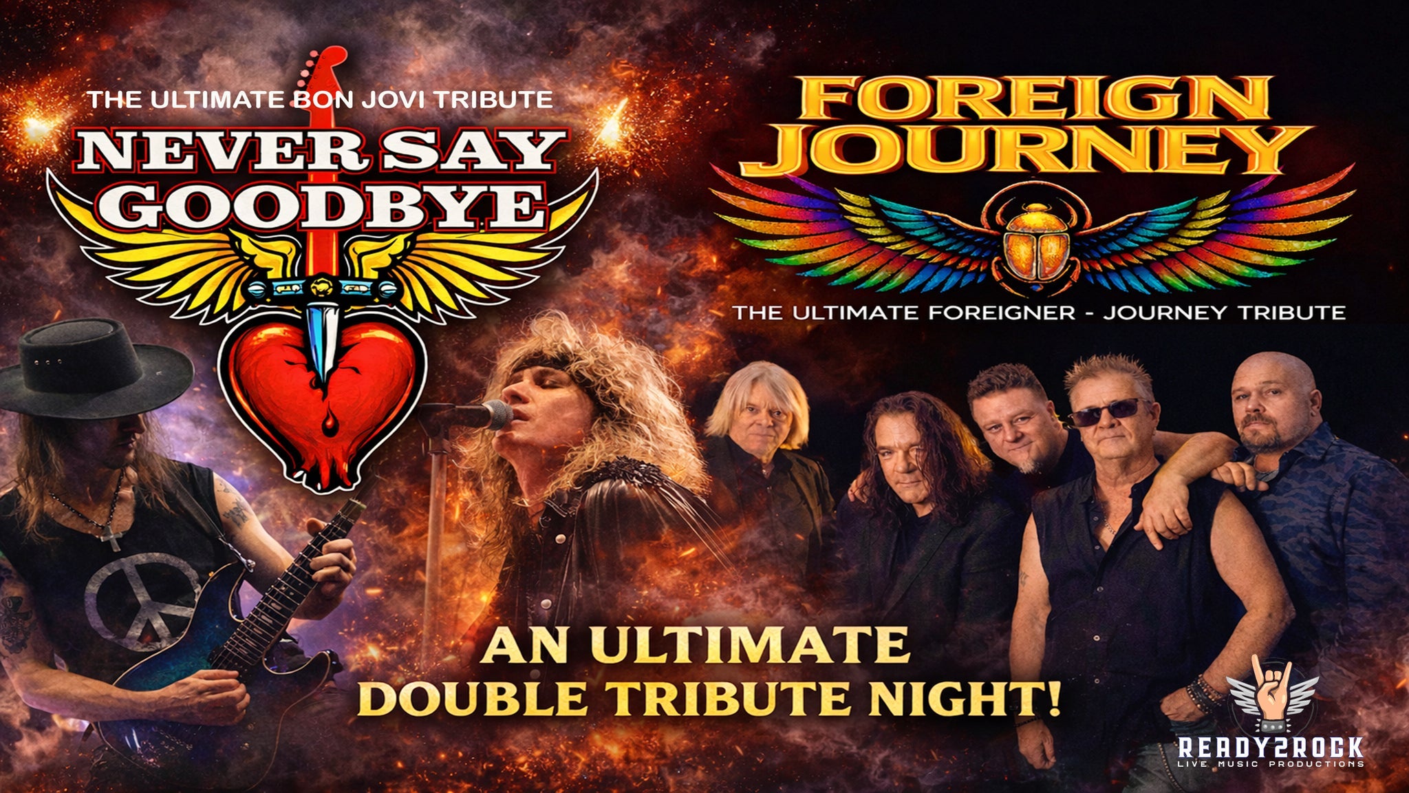 Journey Foreigner Bon Jovi Tribute Show at The Space at Westbury Theater – Westbury, NY