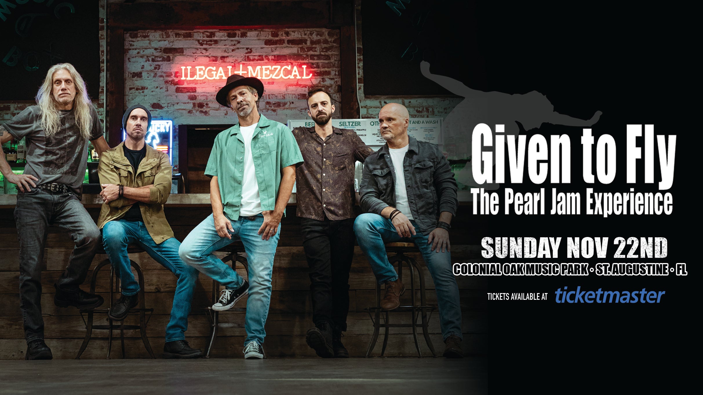 Given to Fly – The Pearl Jam Experience – St. Augustine at Colonial Oak Music Park – St Augustine, FL