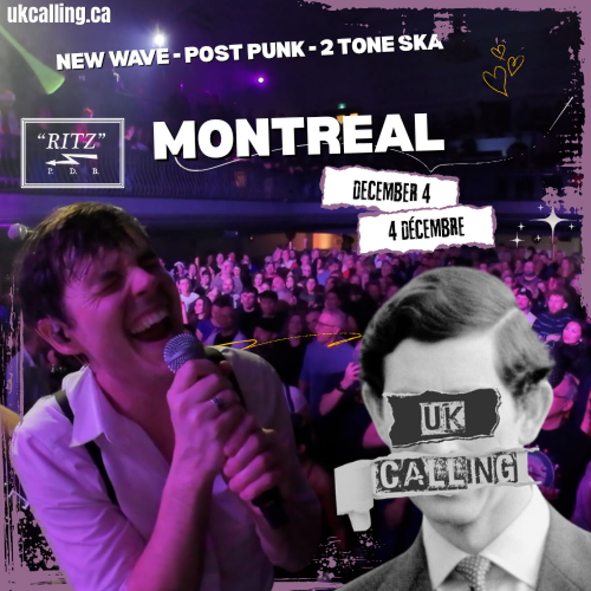 UK Calling Live at Bar le Ritz PDB – Montreal, Canada