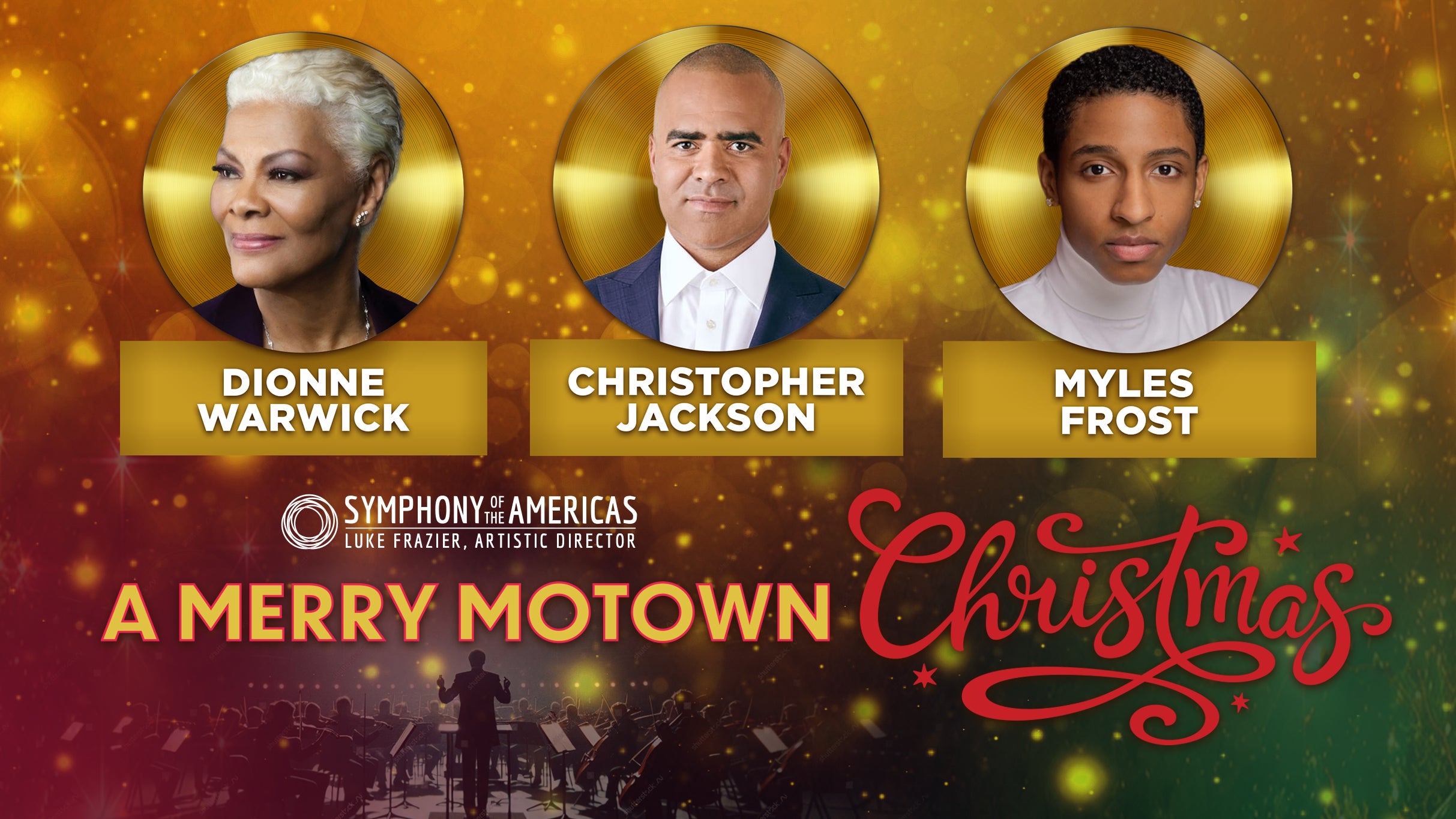 SOTA : Dionne Warwick, Christopher Jackson & Myles Frost at Au-Rene Theater at the Broward Center – Ft Lauderdale, FL