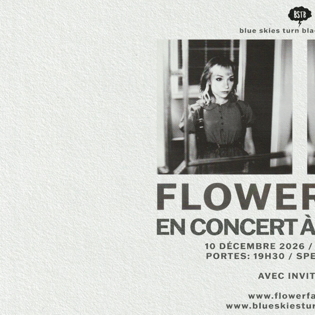 FLOWER FACE at La Sala Rossa – Montreal, Canada