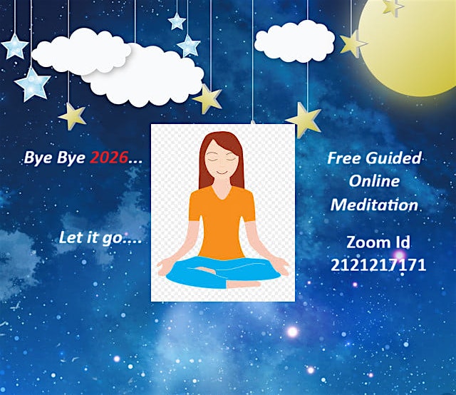 ☮️ Denver- Let’s Meditate New Year Eve. Celebrate within ❤️ at Virtual – Denver, CO