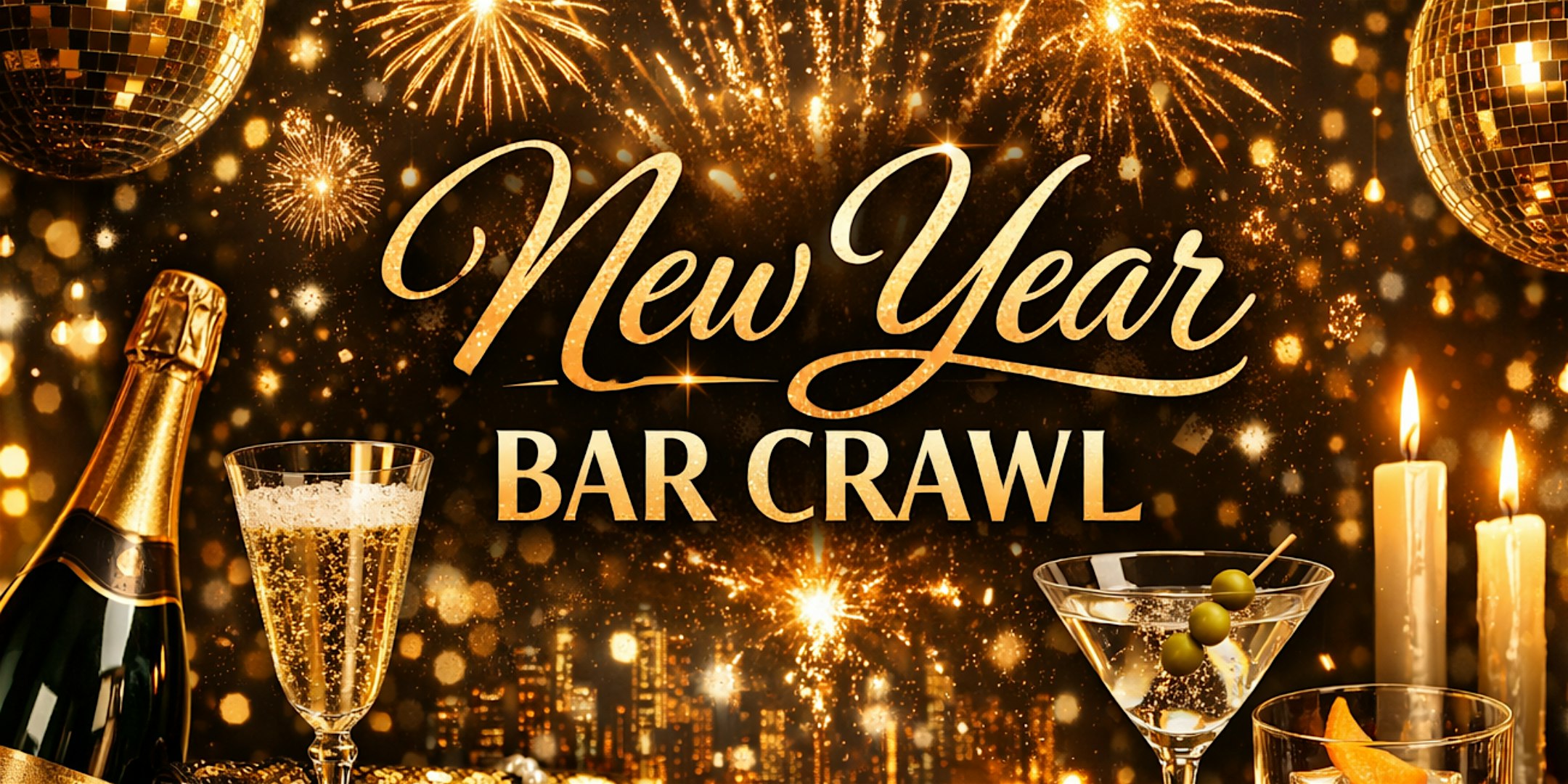 Ventura New Years Eve Bar Crawl at Jaguar Moon – Ventura, CA