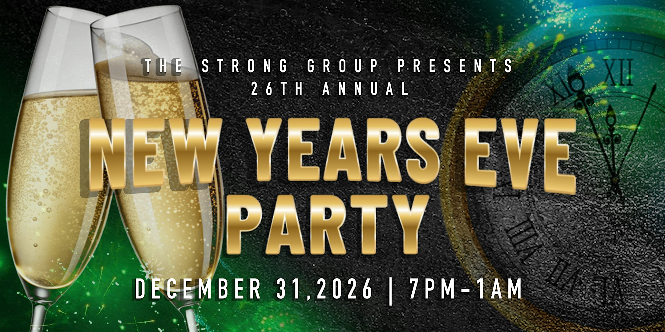 The Strong Group Association 26th Annual New Year’s Eve Party at Marriott San Antonio Airport – San Antonio, TX