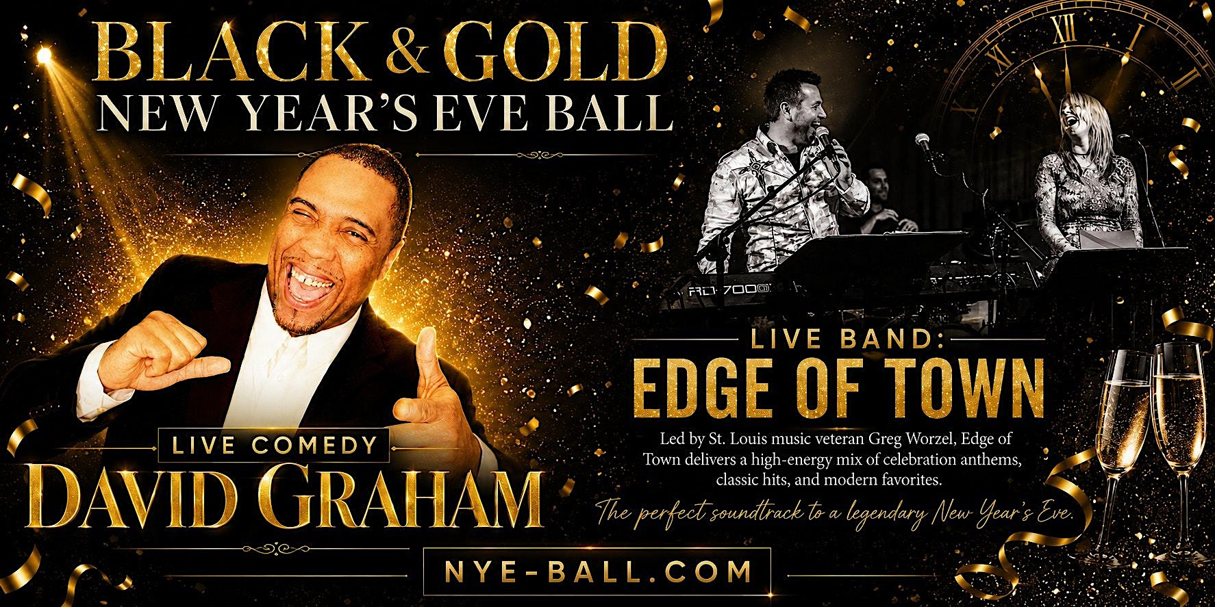 Black & Gold New Year’s Eve Ball at 6722 State Rte N – Saint Charles, MO