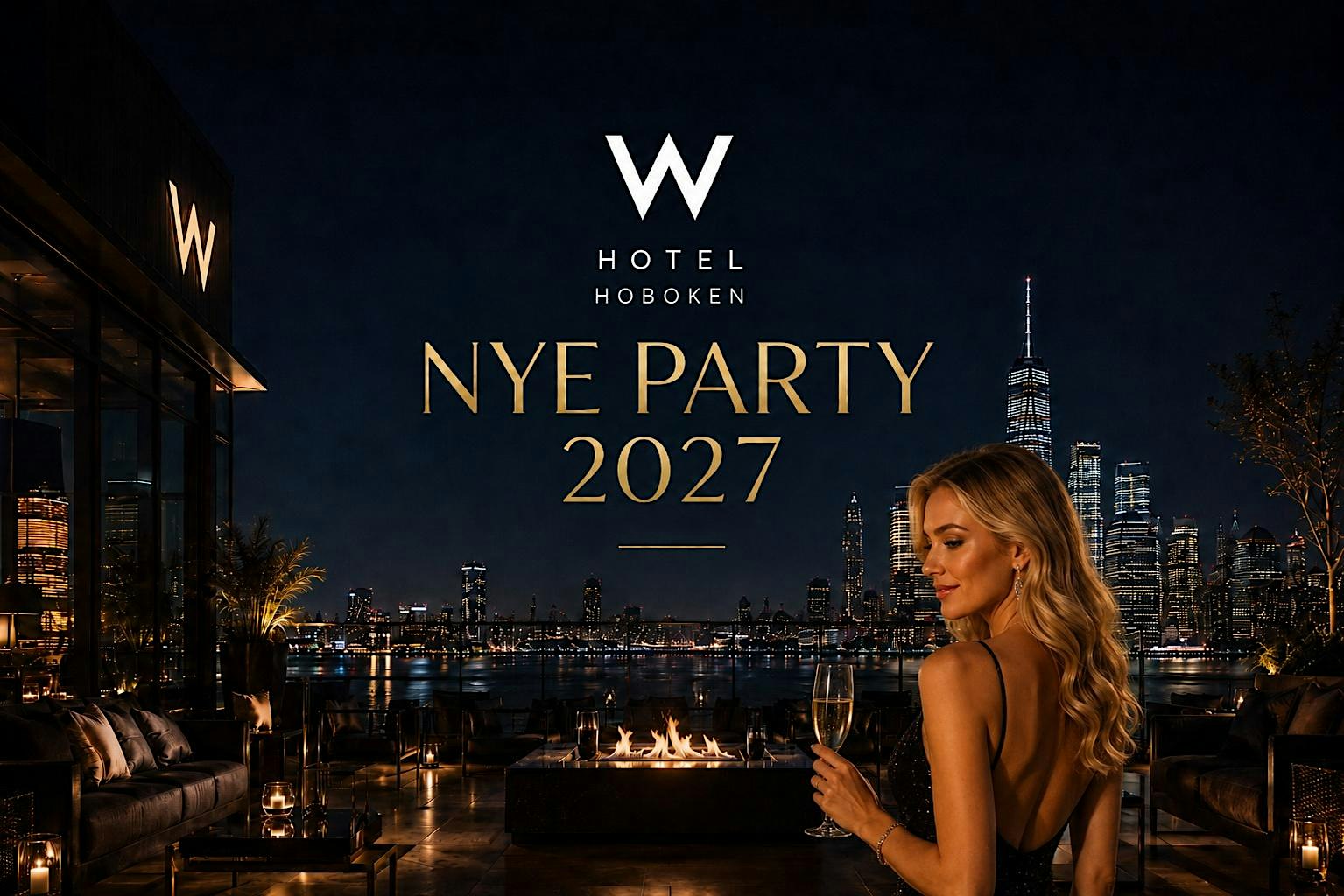 The W Hotel Hoboken NYE Party 2027 at W Hoboken – Hoboken, NJ
