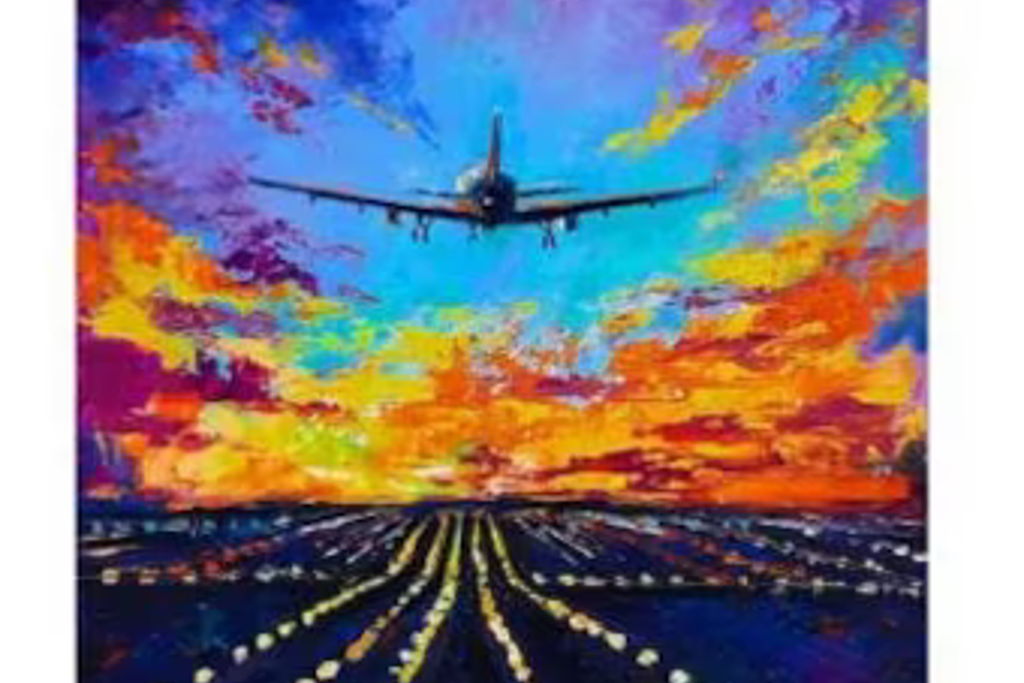 Airplane Paint Night at – Wichita, KS