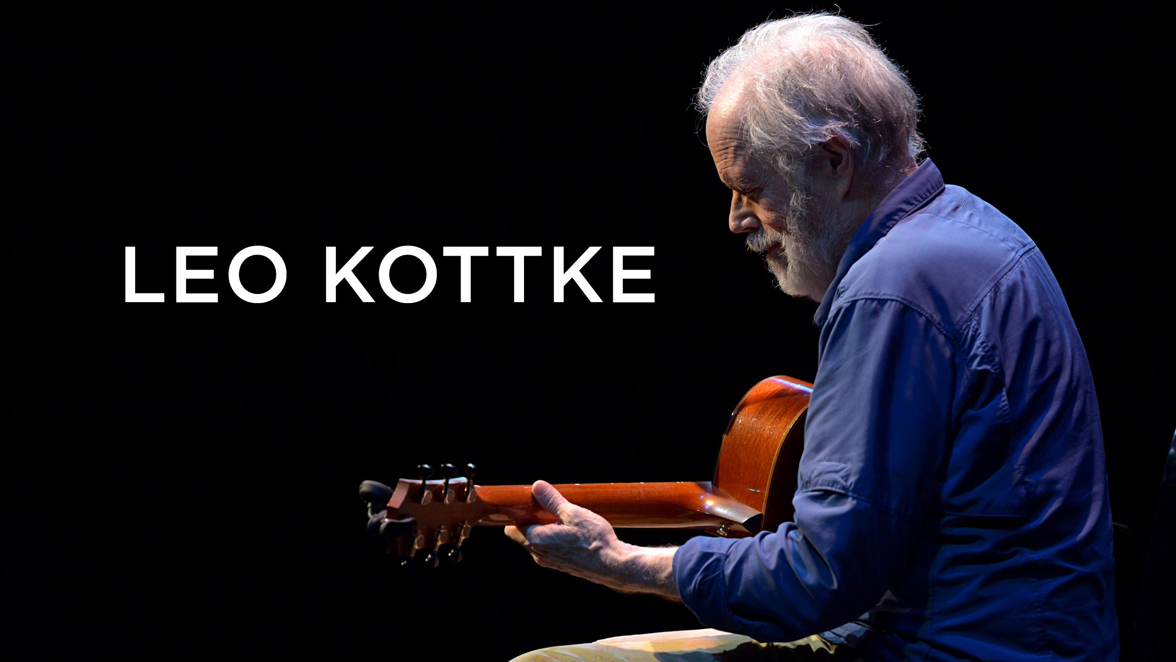 Leo Kottke at Amaturo Theater at Broward Center – Ft Lauderdale, FL