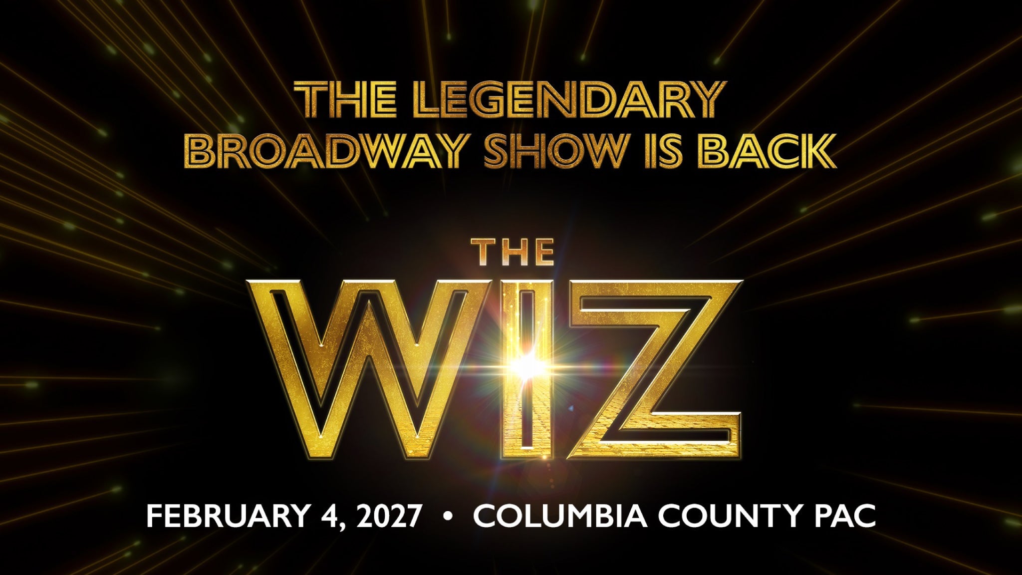 The Wiz at Columbia County Performing Arts Center – Evans, GA