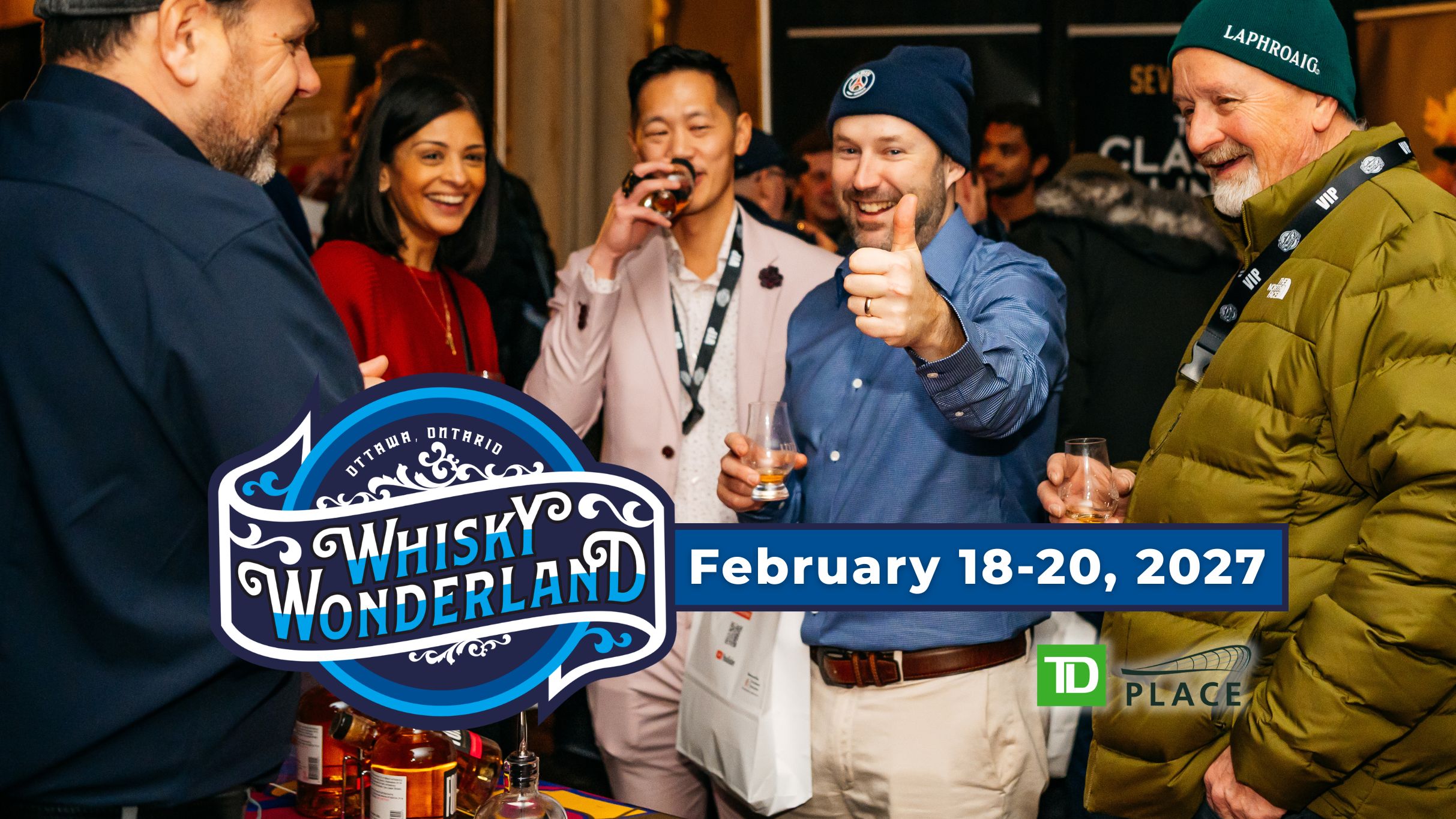 Whisky Wonderland 2027 – Thursday “The Founder’s Dinner” at The Stadium at TD Place – Ottawa, Canada